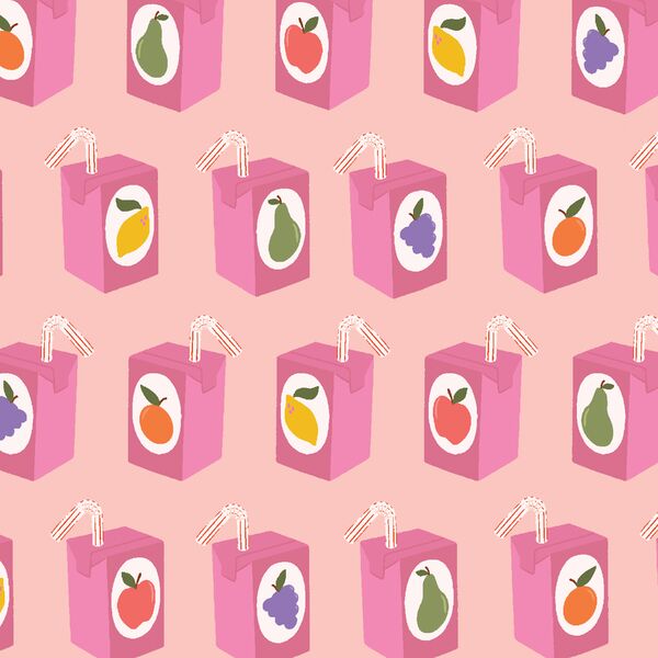 Juice Boxes in Pink