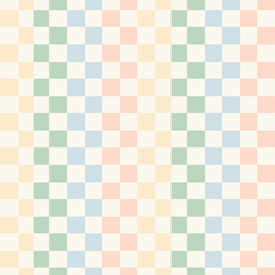 Easter Checkerboard in Cottontail