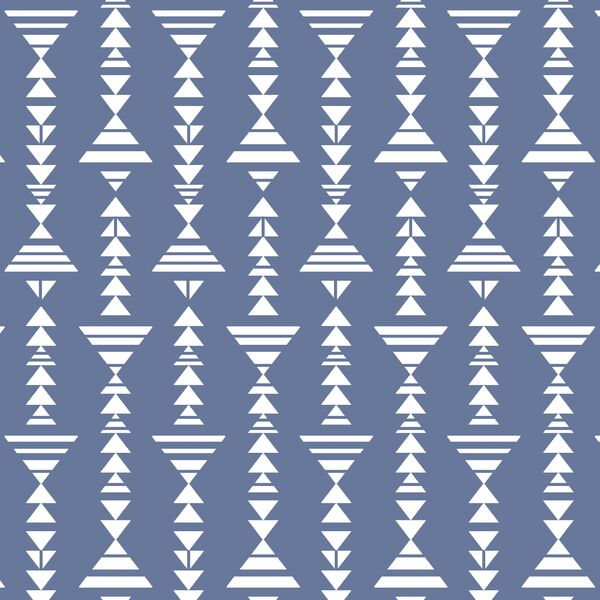 Little Tribal Stripe in Azurite