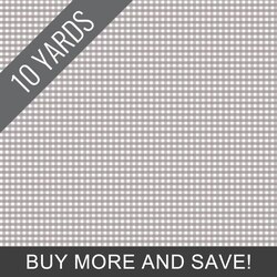 1/8" Gingham in Gray - 10 Yard Bolt