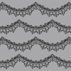 Gossamer Lace in Onyx