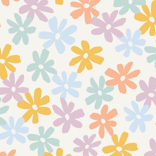 Large Fleur in Pastel