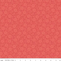 Tonal Flowers in Coral