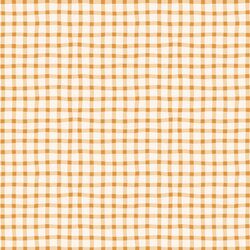 Wobbly Gingham in Butterscotch