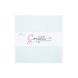 Confetti Cotton 5" Square Pack in Bleached Denim