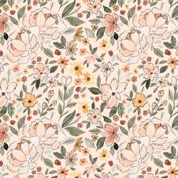 Amelia Floral in Apricot