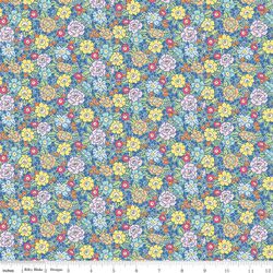 Floral in Blue