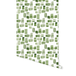 Mod Brushstrokes in Botanical