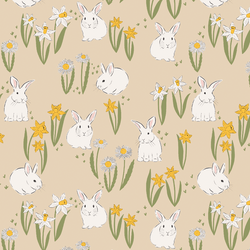 Bunnies in Wheat