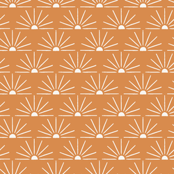 Retro Suns in Golden Brown