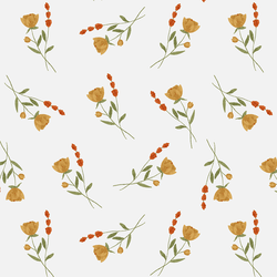 Dainty Blooms in Cloud