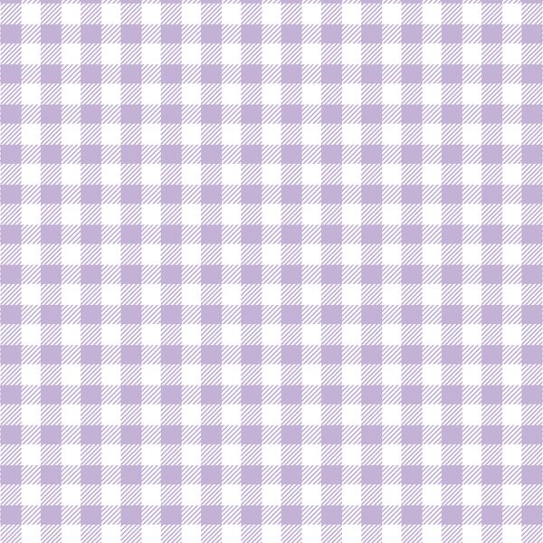 Small Buffalo Plaid in Lilac