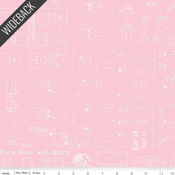 Pattern Wideback in Pink