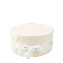 Confetti Cotton 2.5" Strip Roll in Le Creme