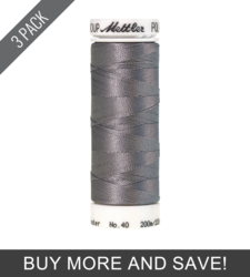 Silvery Grey (3406-1972) - Poly Sheen - 220 Yards (3 Pack)