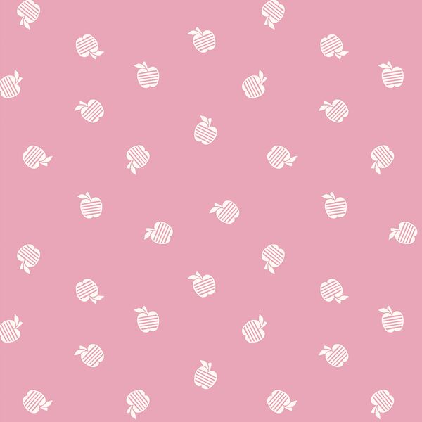 Tossed Apples in Lilac