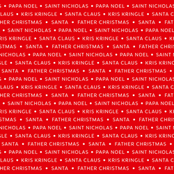 Santa Names in Holly Berry