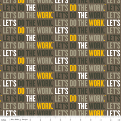Slogan in Khaki