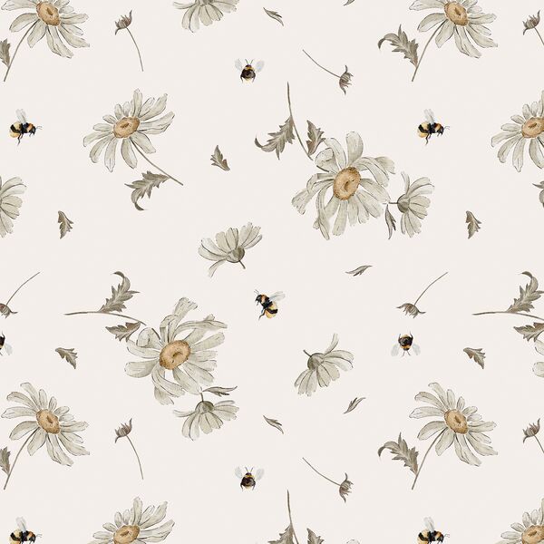 Drifting Daisies in Dusk