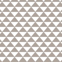 Triangle Mosaic in Taupe