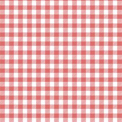 Small Buffalo Plaid in Poppy