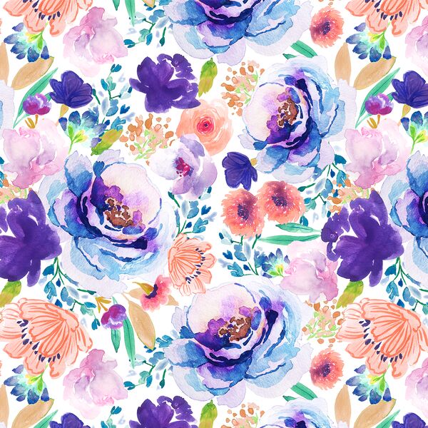 Enchanted Bloom in Ultra Violet