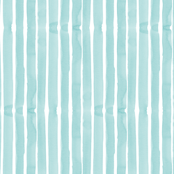 Party Stripe in Waterfall