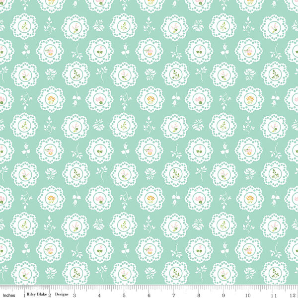 Dollies in Aqua