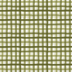 Gingham in Mistletoe Green