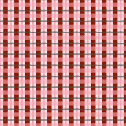 Rustic Plaid in Cranberry