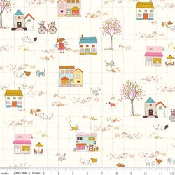 Little Town in Cream