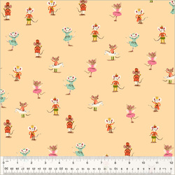 Nutcracker Mice in Peach