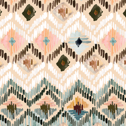 Juno Ikat in Vintage