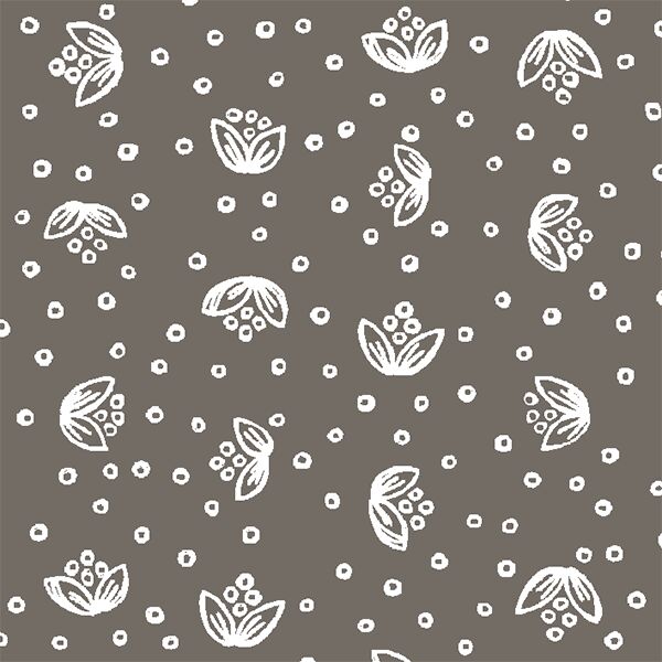 Scatter Floral in Stone