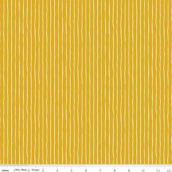 Wavy Stripe in Yellow