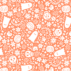 Large Ghostly Gardens in Pumpkin