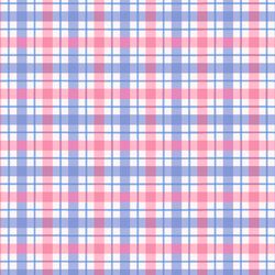 Picnic Plaid in Pink and Blue