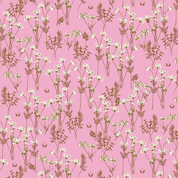 Wildflowers in Bright Violet