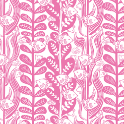 Under the Sea in Pink Hibiscus