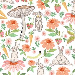 Bunny Garden in Spring