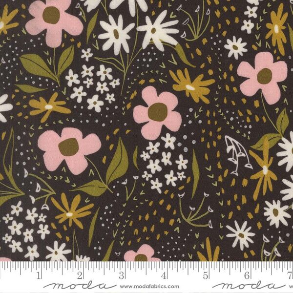 Feedsack Floral in Midnight