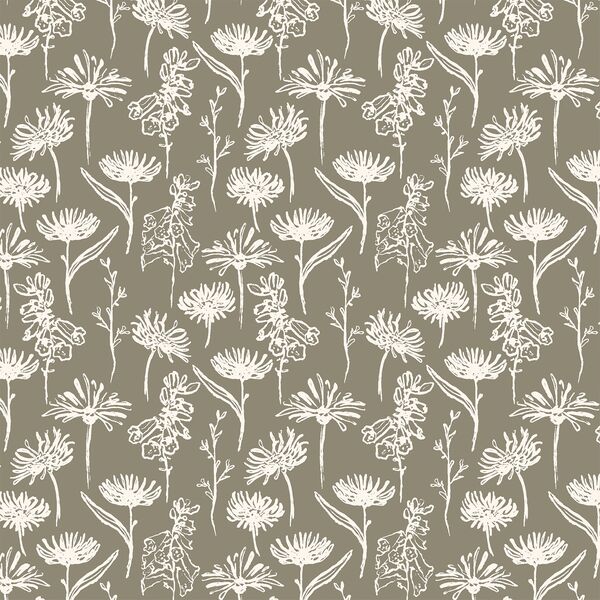 Fall Blooms in Khaki