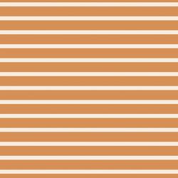 Stripe in Warm Orange