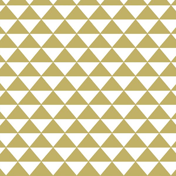 Triangle Mosaic in Brass