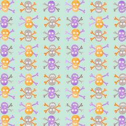 Skulls in Minty
