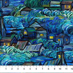 Scenic in Dark Blue