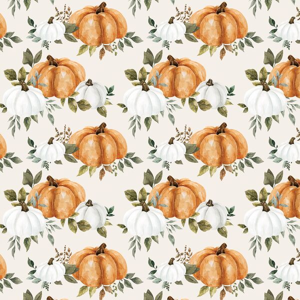 Pumpkin Fields in Cream