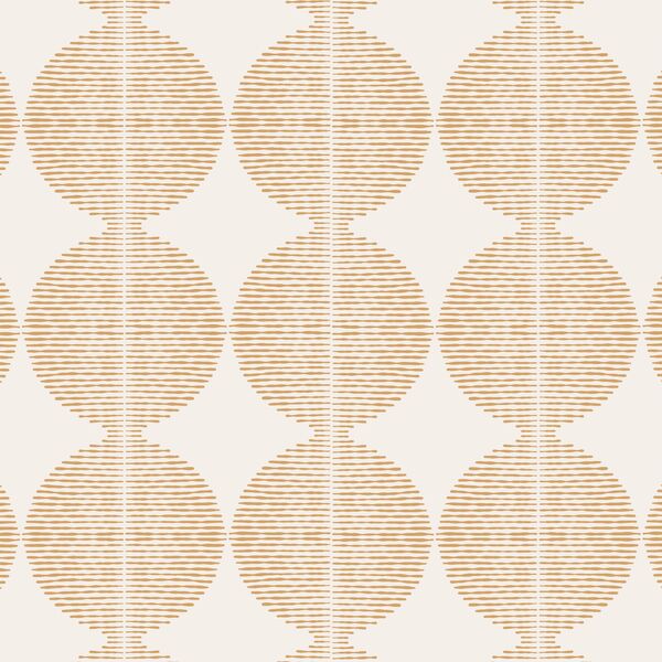 Circle Lines in Tawny