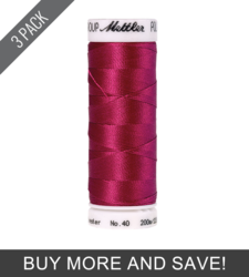Fuschia (3406-2521) - Poly Sheen - 220 Yards (3 Pack)