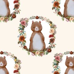 Woodland Bear in Soft Ivory